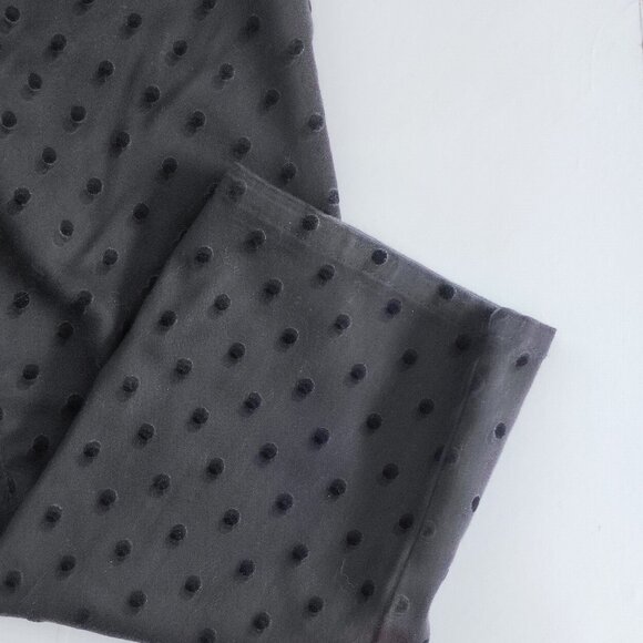 Democracy Ab'Solution leans grey with black polka dot women's size 6 - Picture 10 of 16